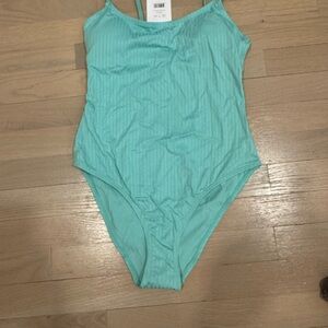 Andie Mint Kids One Piece Bodysuit
